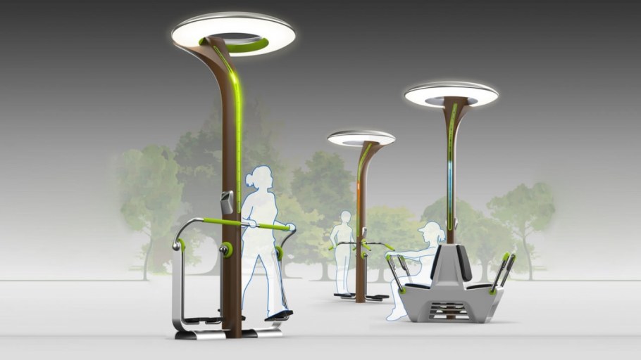 Малые архитектурные формы светильники