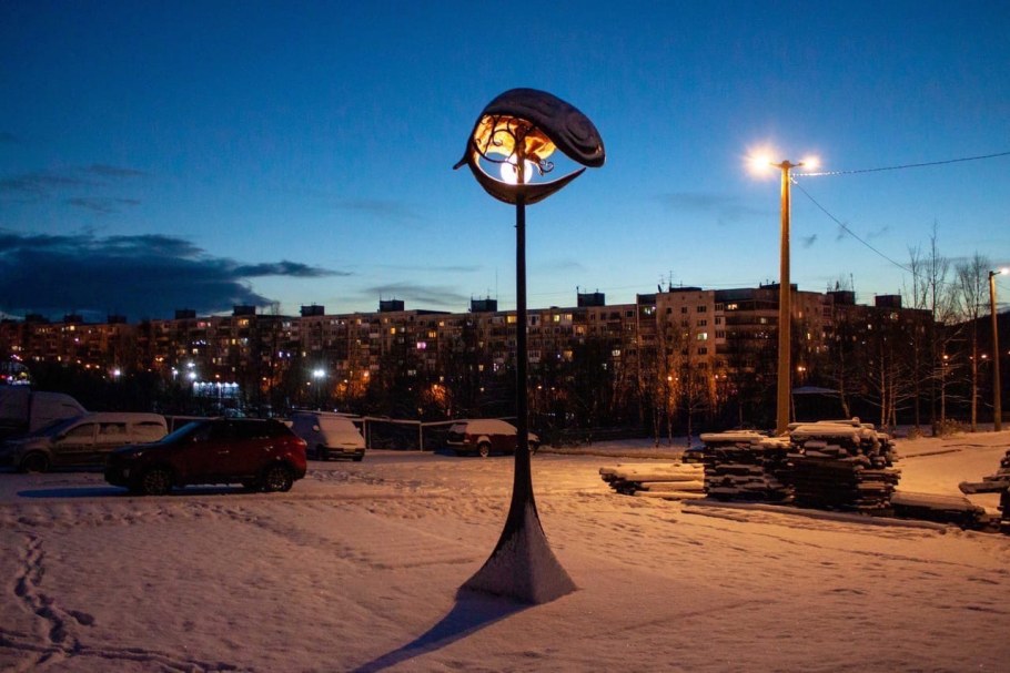 Арт объект арктического