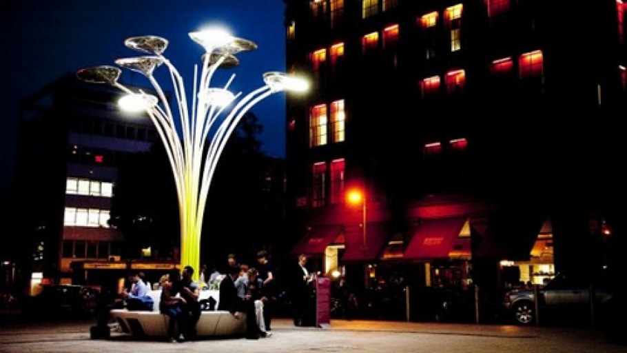 Современные уличные фонари