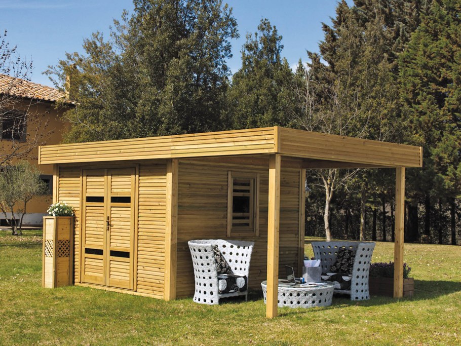 Современный хозблок