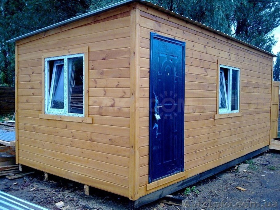 Дачный домик бытовка