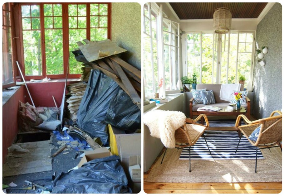 Преобразить старый дачный домик