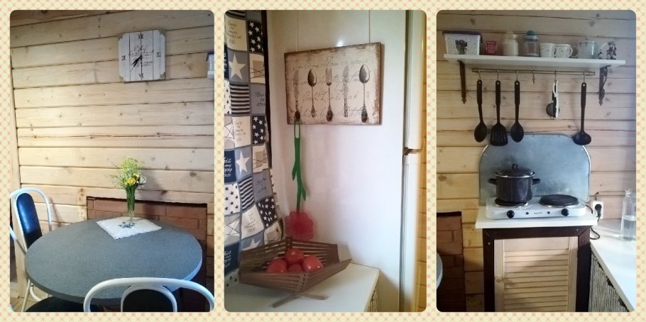 Интерьер дома в деревне