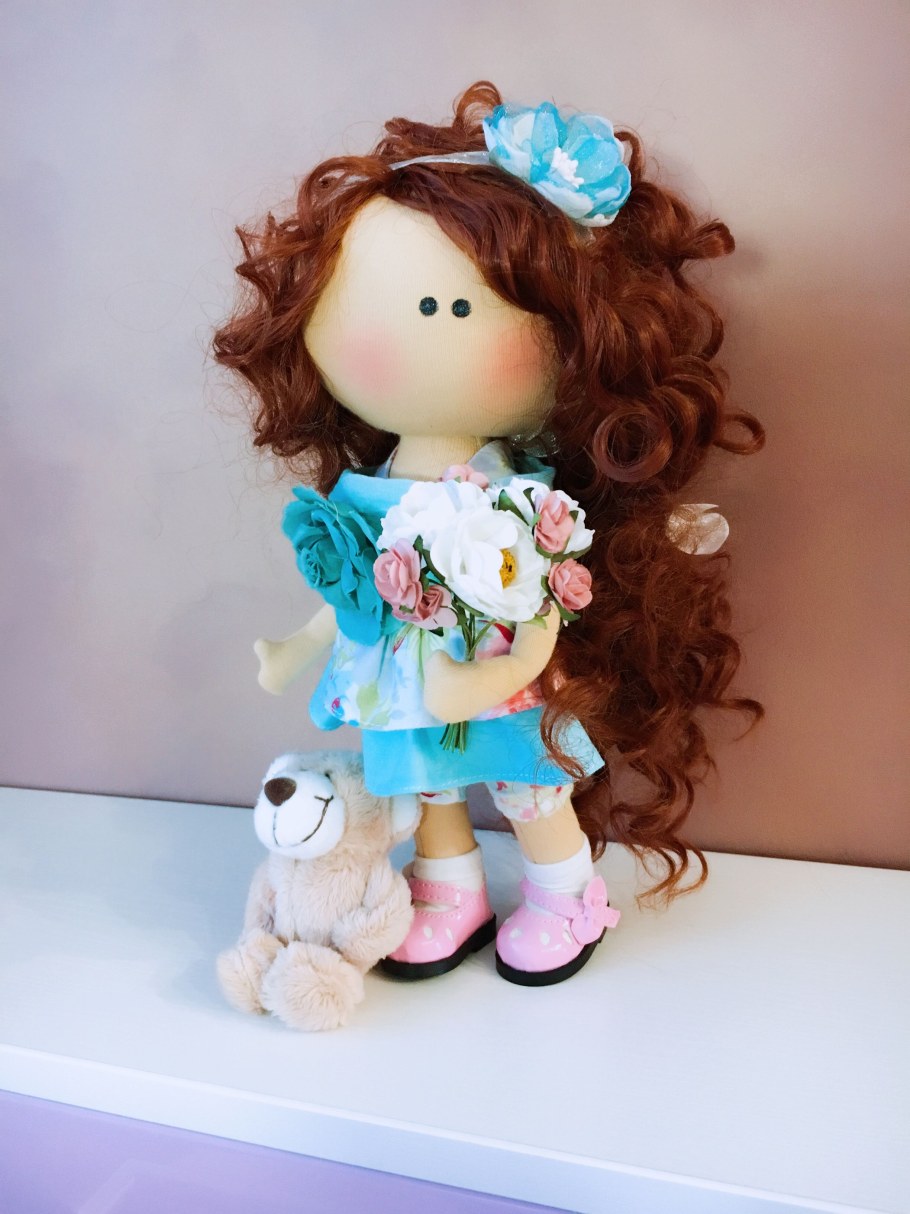 Куклы ручной работы из текстиля