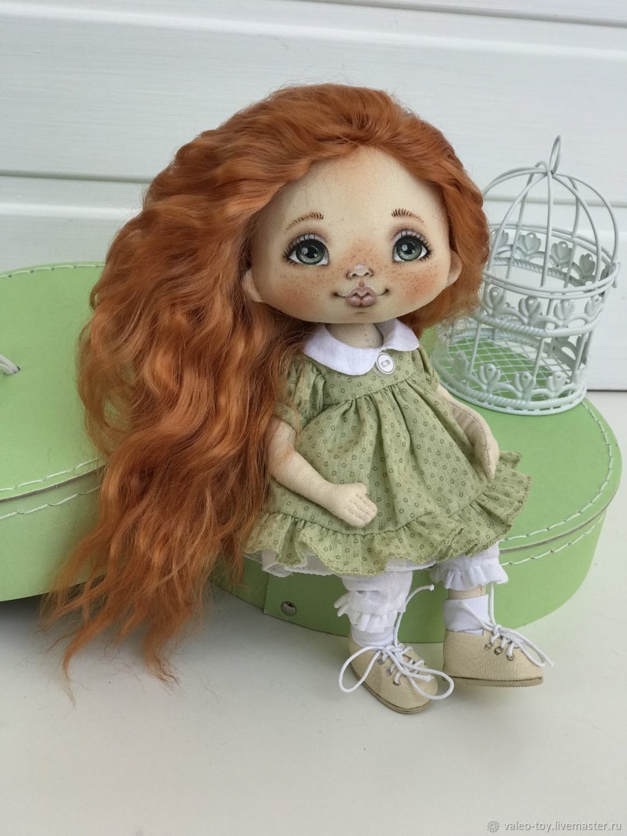 Выкройка текстильной куклы