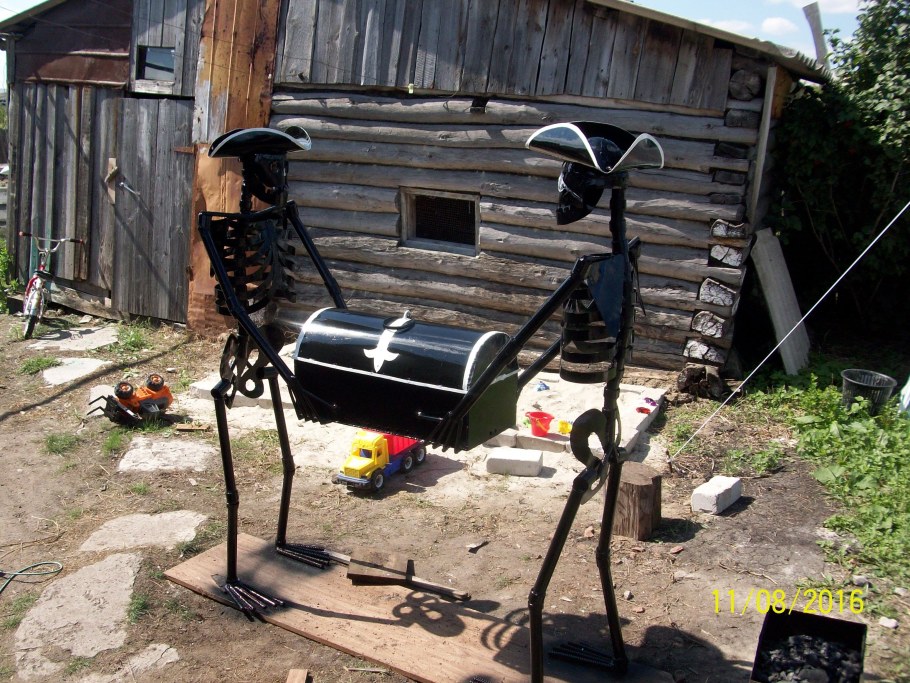 Прикольные мангалы