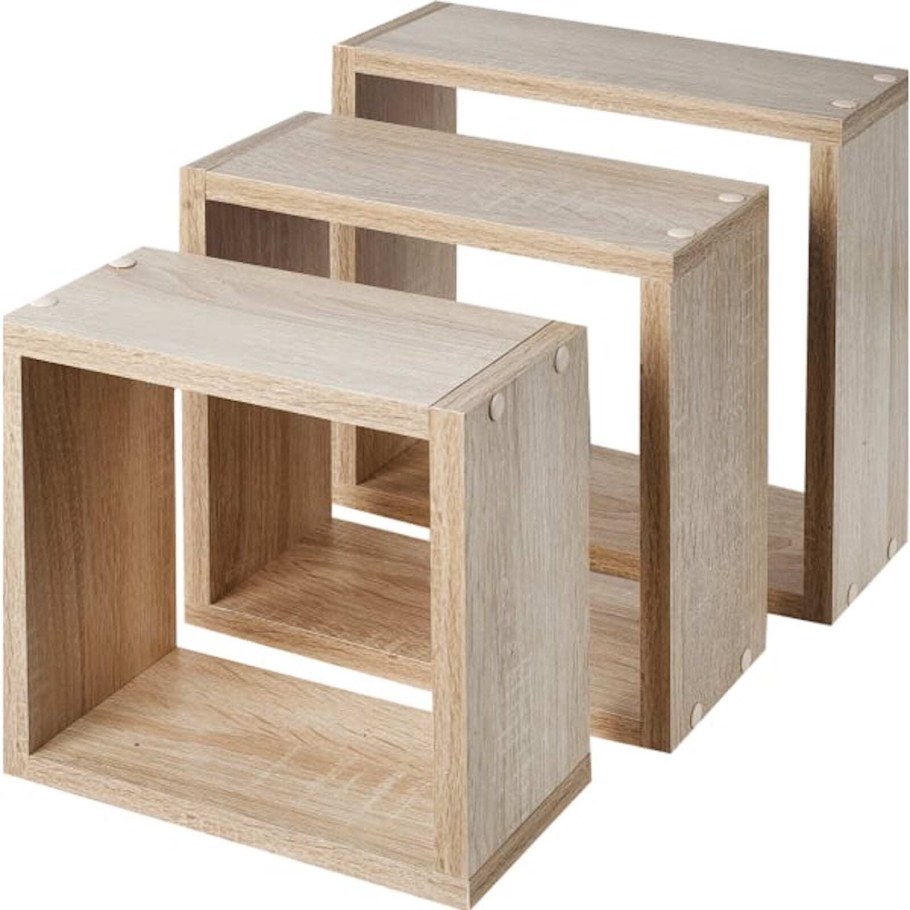 Набор мебельных полок квадрат 30x27x24