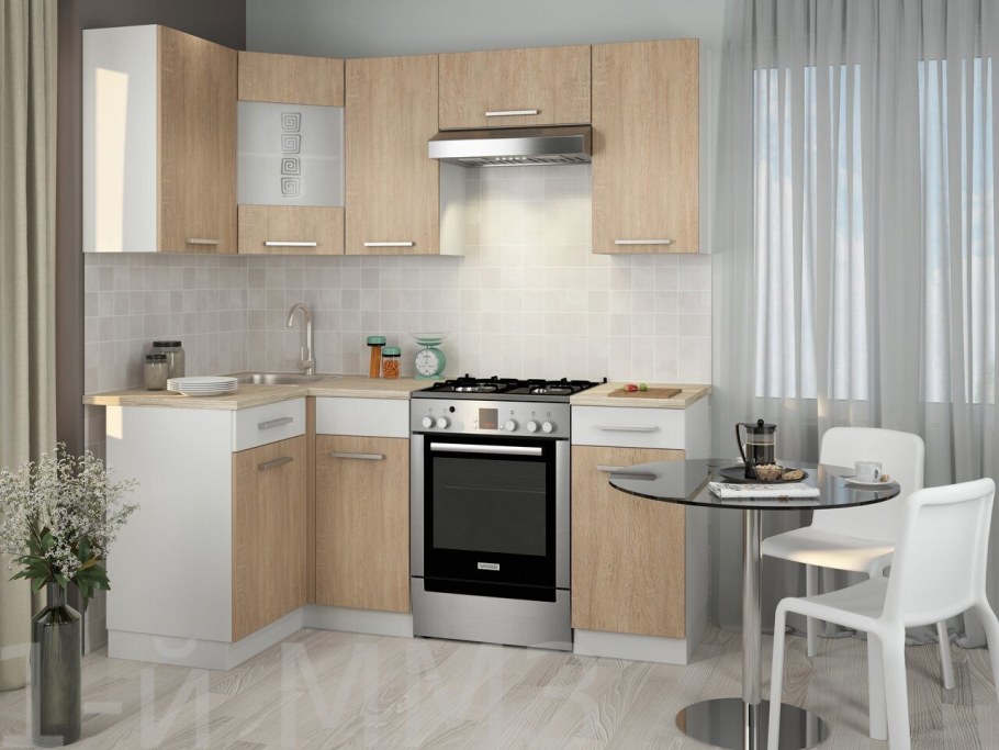 Маленькие угловые кухни