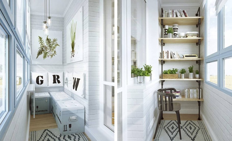 Маленький балкон