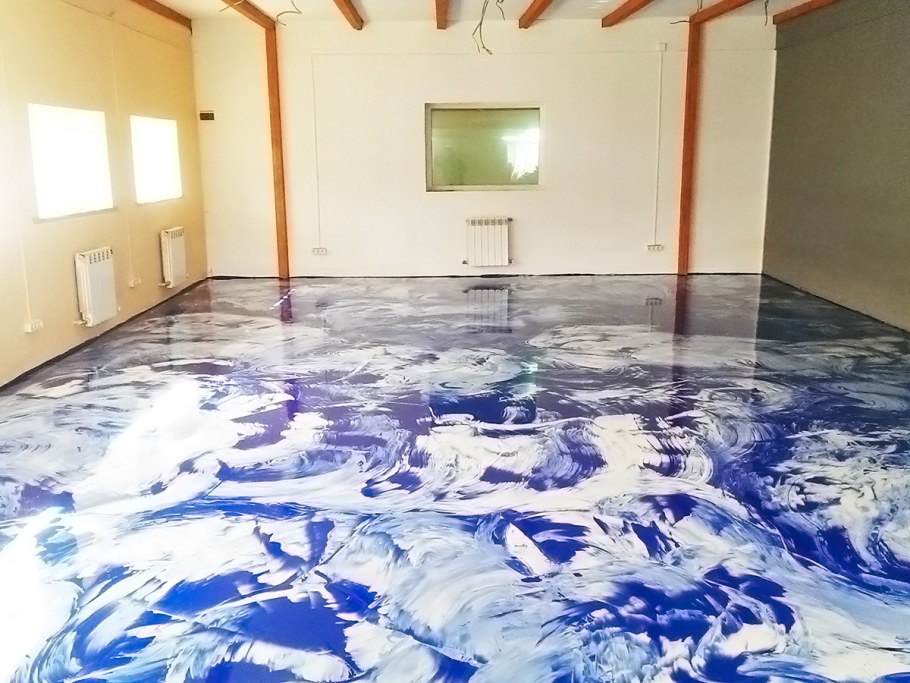 Эпоксидный наливной пол Epoxy Floor 3d
