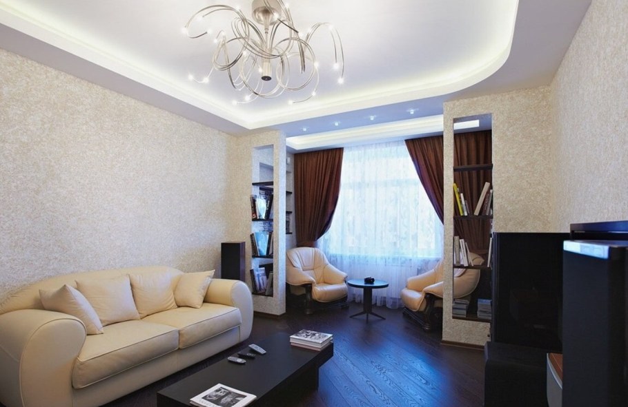 Красивая отделка прихожей