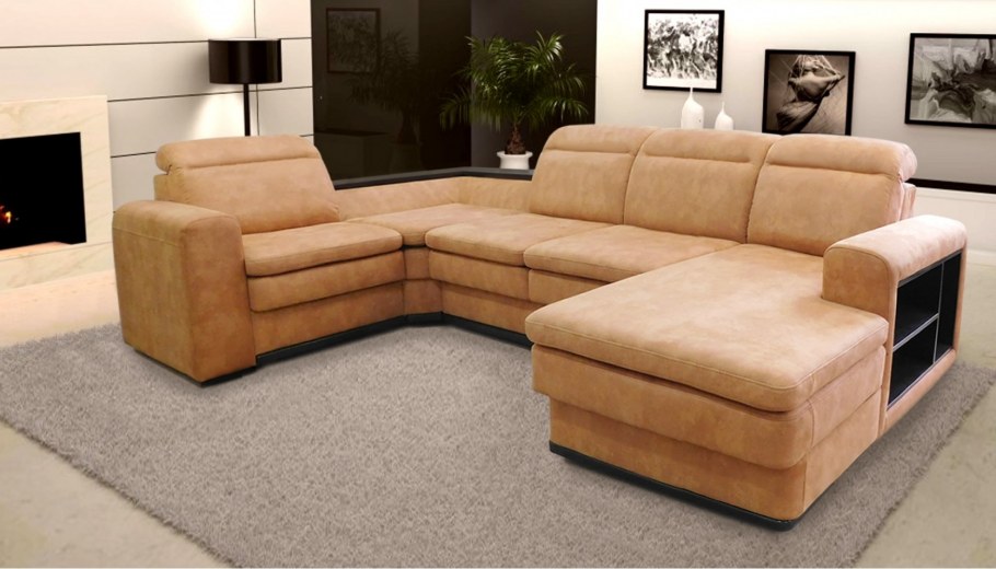 Диван прямой Болонья White еврокнижка