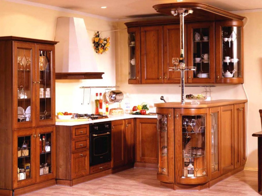 Кухонный гарнитур для маленькой кухни угловой