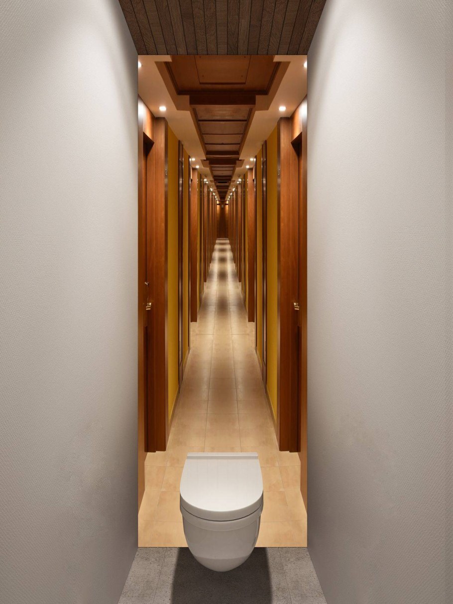 Узкий туалет