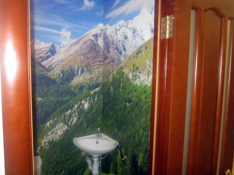 Креативный интерьер туалета