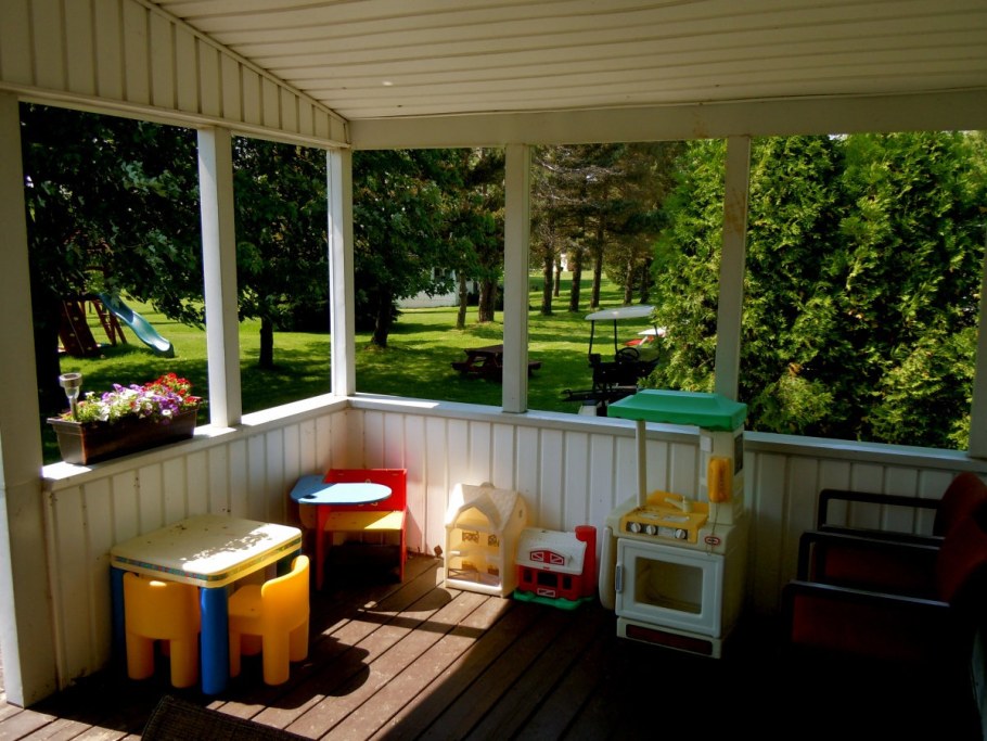 Веранда на даче