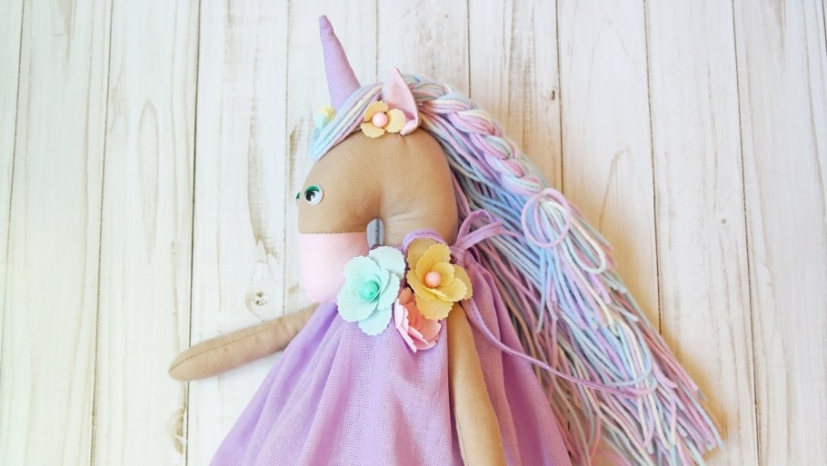 Мягкая игрушка Единорог