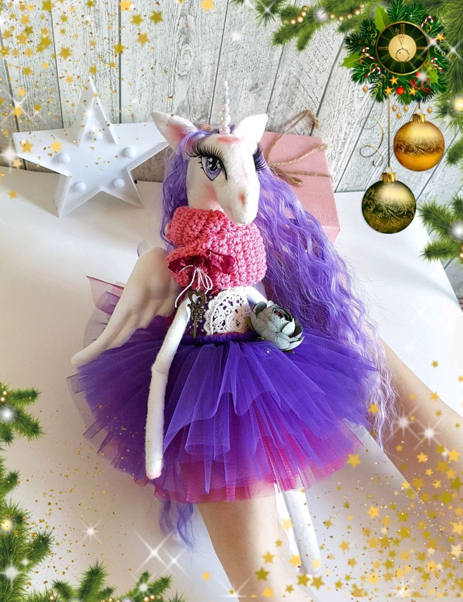 Тильда Единорог мастер класс