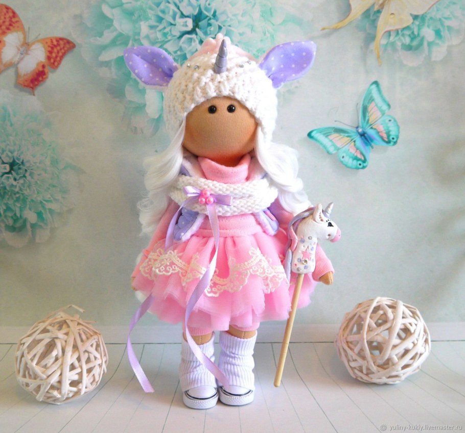 Игрушка интерьерная "Единорог"