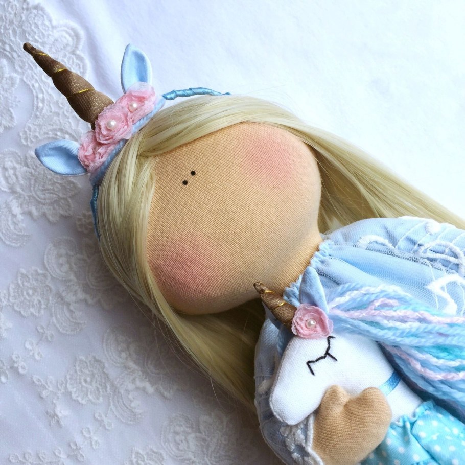 Единорог ручной работы игрушка