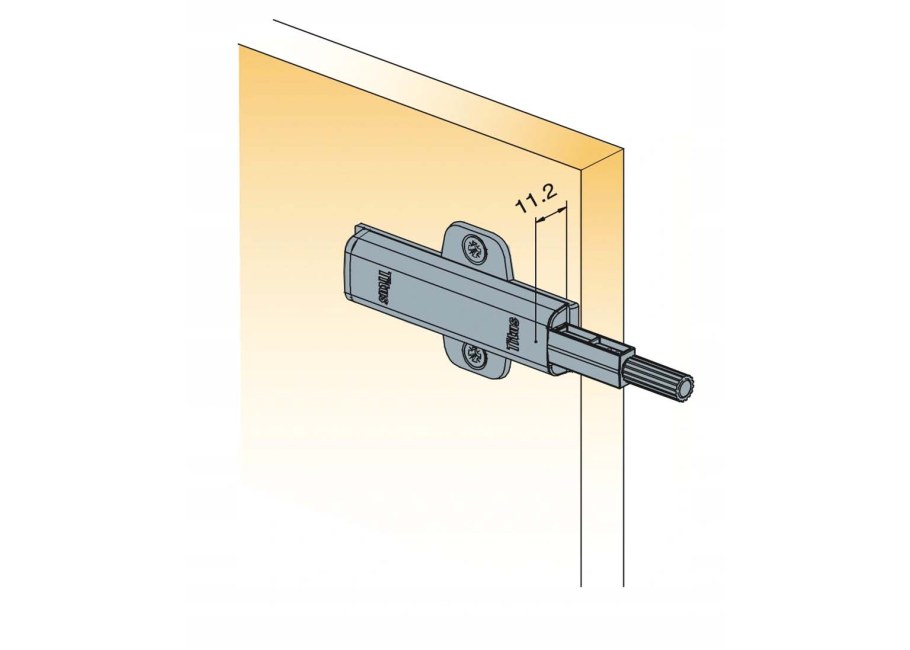 Доводчики дверные пуш