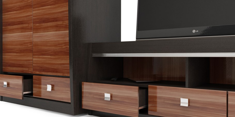 Стенка Эмили Союз мебель слива Валлис