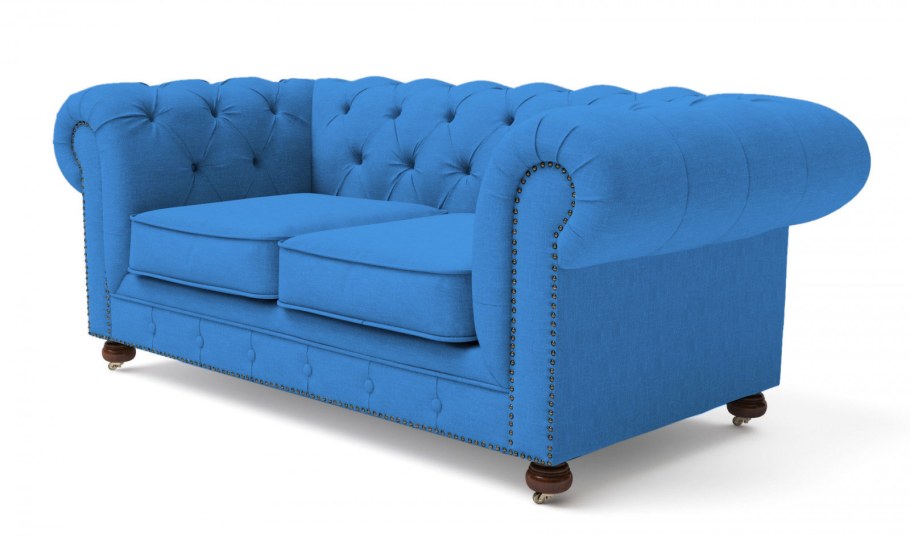 Диван прямой unico Sofa 2 Blue