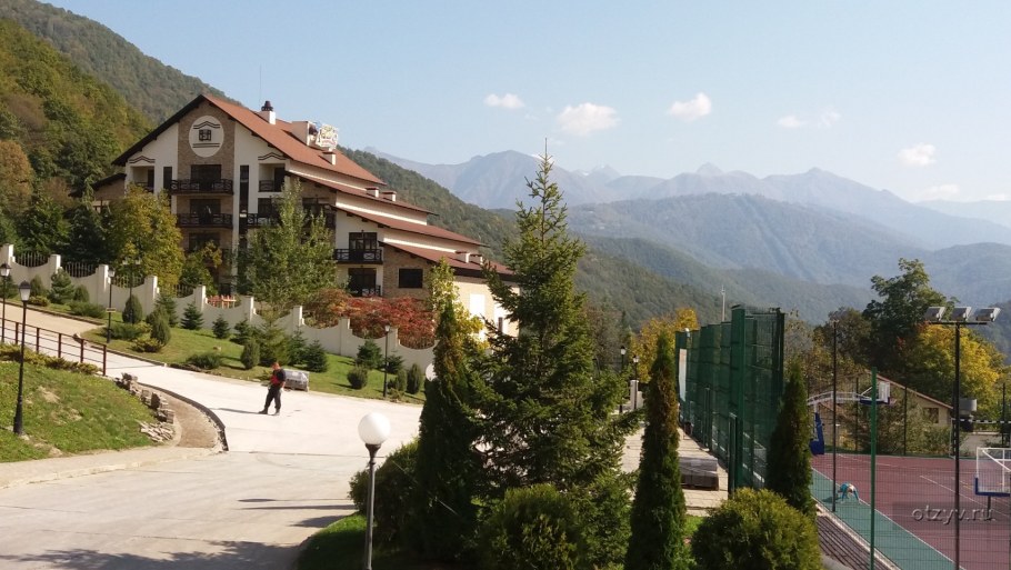 Завтрак в комплексе отдыха Беларусь