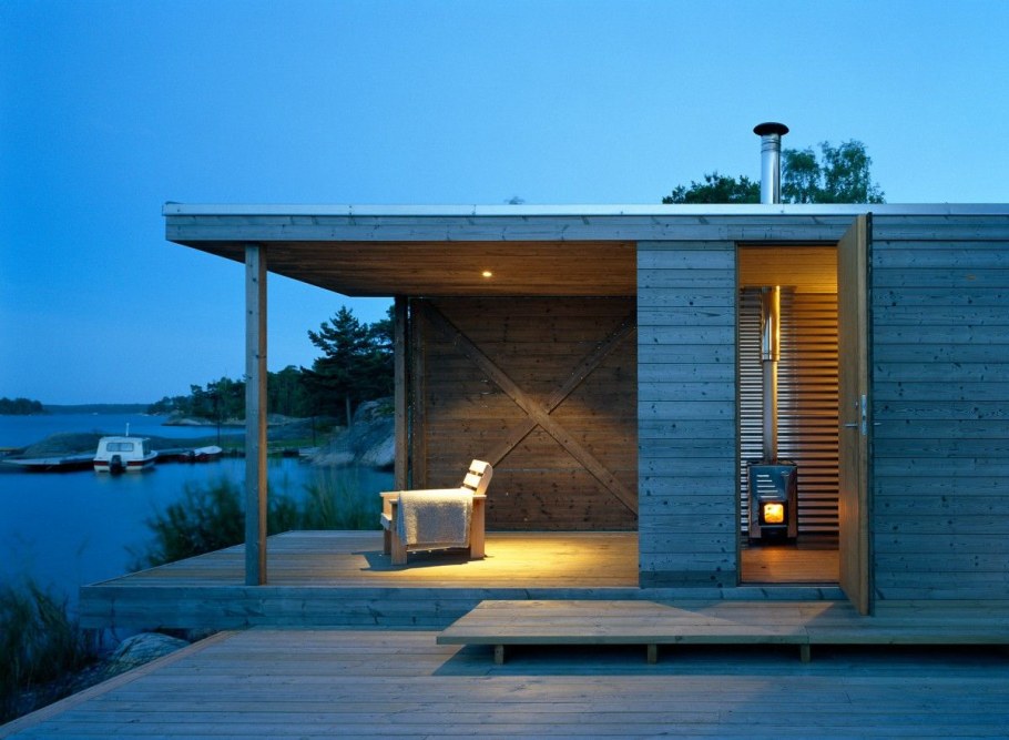 Баня в современном стиле