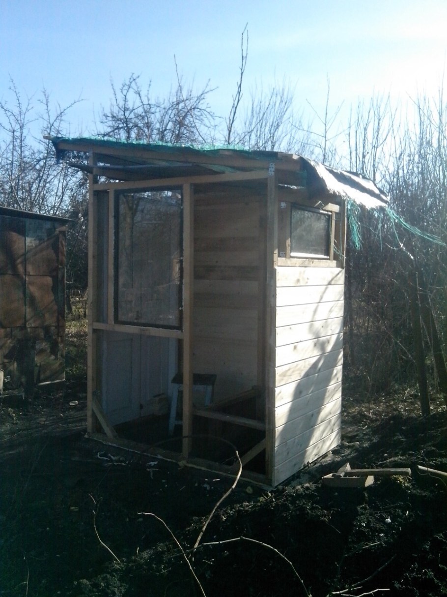 Дачный туалет 2 на 2