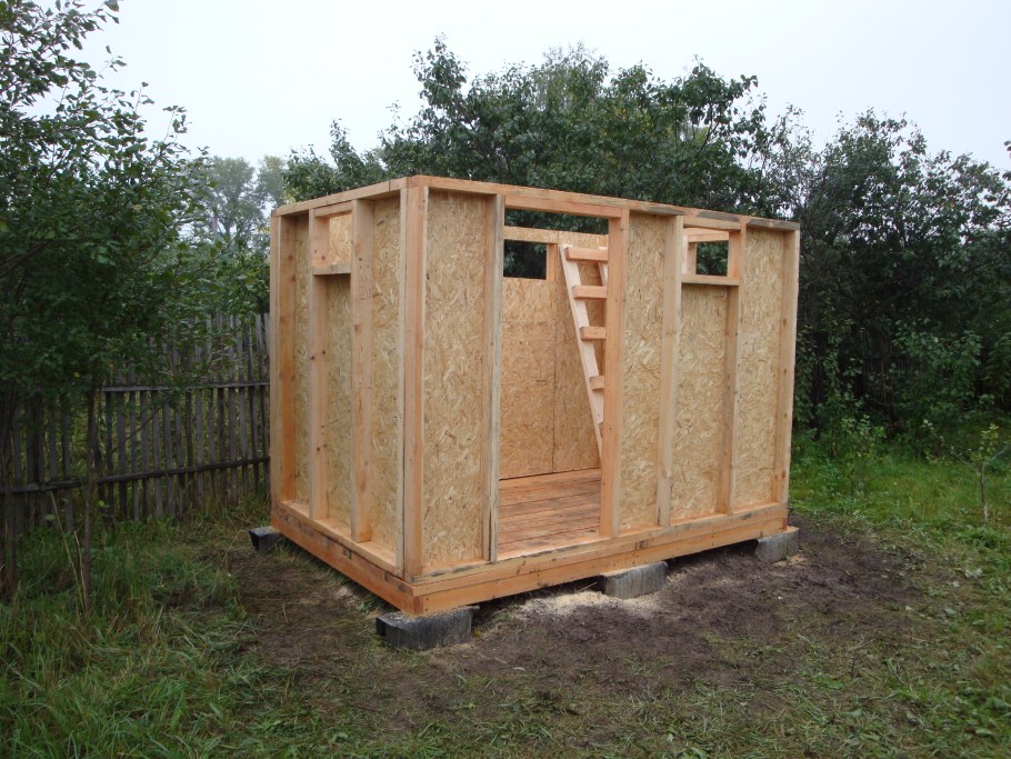 Туалет - душ - хозблок (размер 2-1,2-1,2 м)