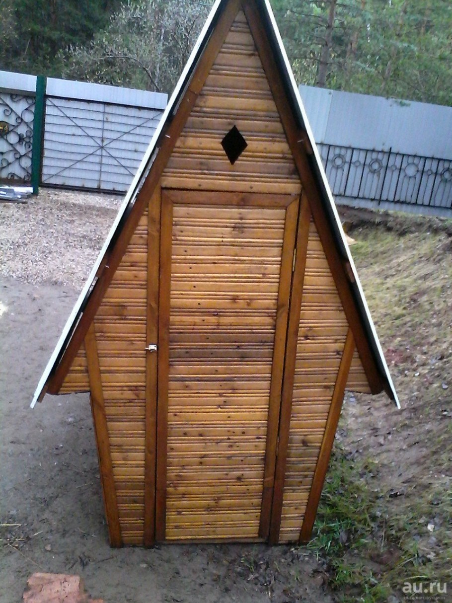 Дачный туалет из ОСП