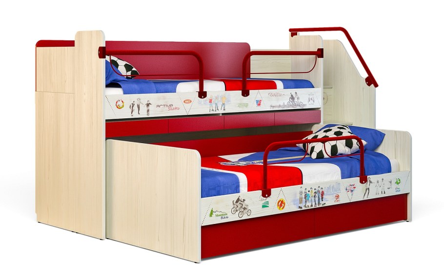 Кровать Актив 2 Сканд мебель