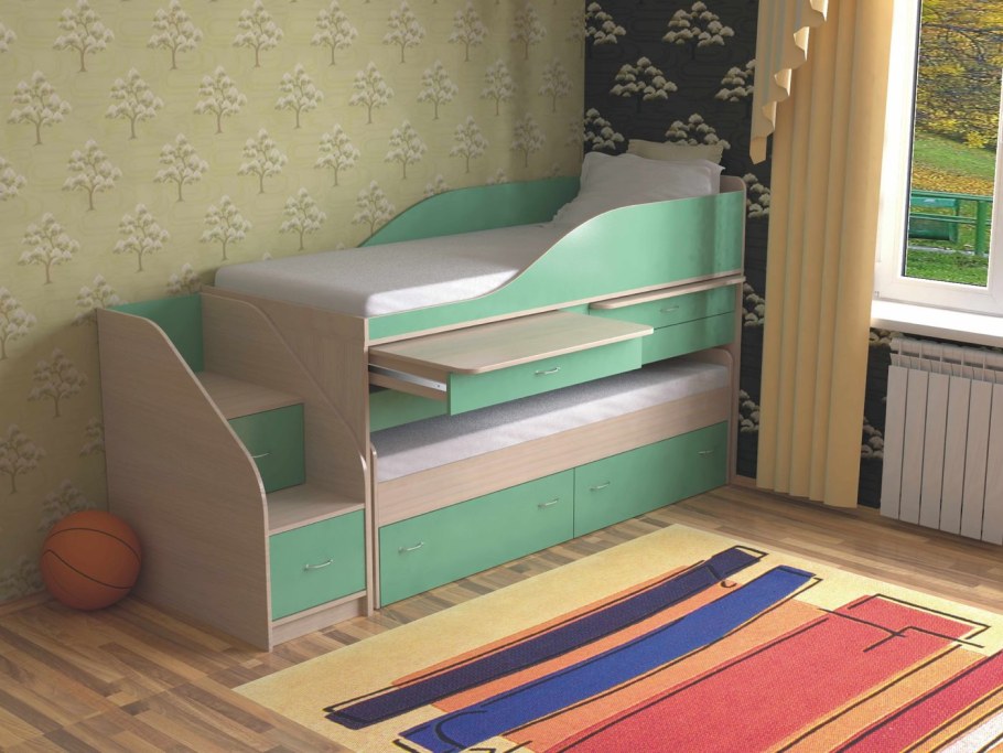 Дуэт 8 кровать СЛАВМЕБЕЛЬ