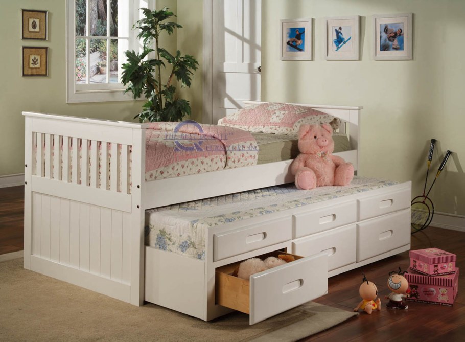 Кровать-комод для двоих детей