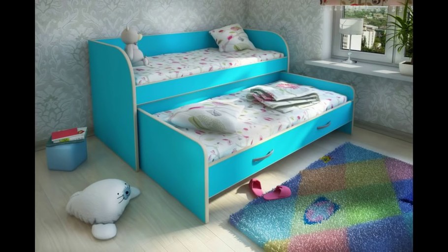 Кровать дуэт 2 Мезонин