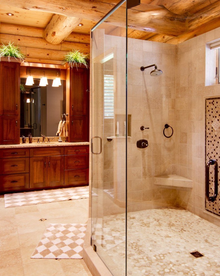 Душевая комната на даче