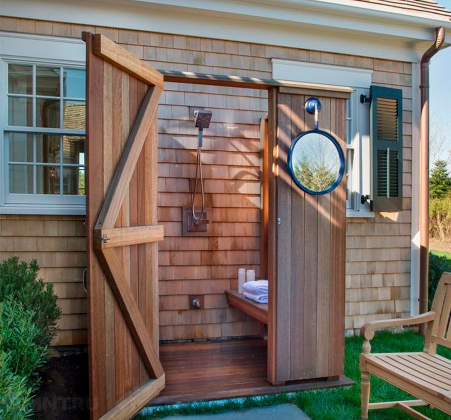 Дачный домик с душем и туалетом