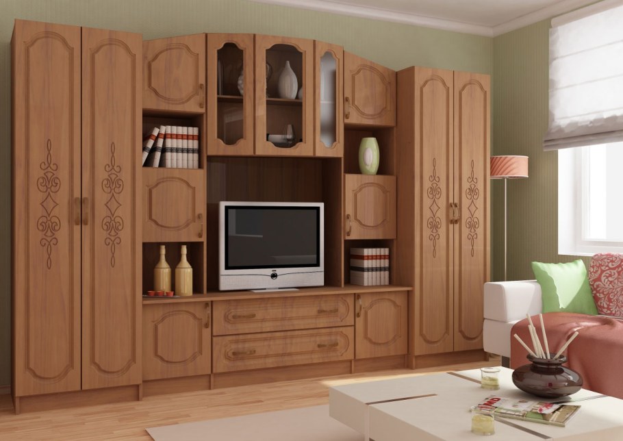 Модульная стенка Оливия Лером