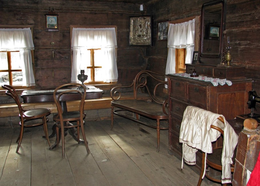 Убранство карельской избы