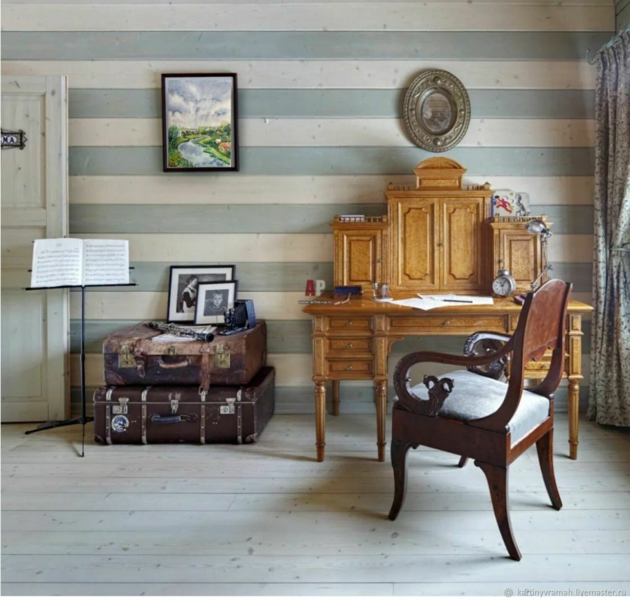 Антикварная мебель в интерьере