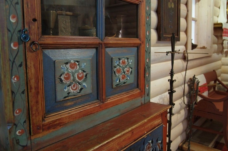 Расписные Буфеты 19 века русский музей