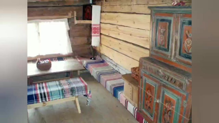 Лавки в русской избе