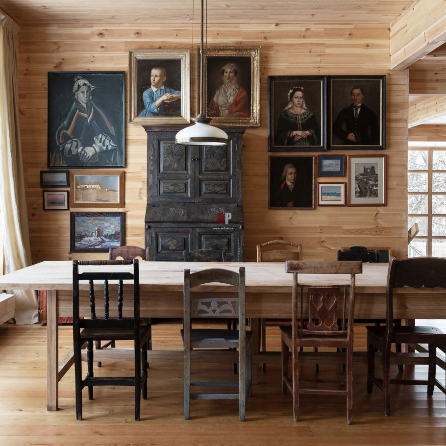 Интерьер русской дачи