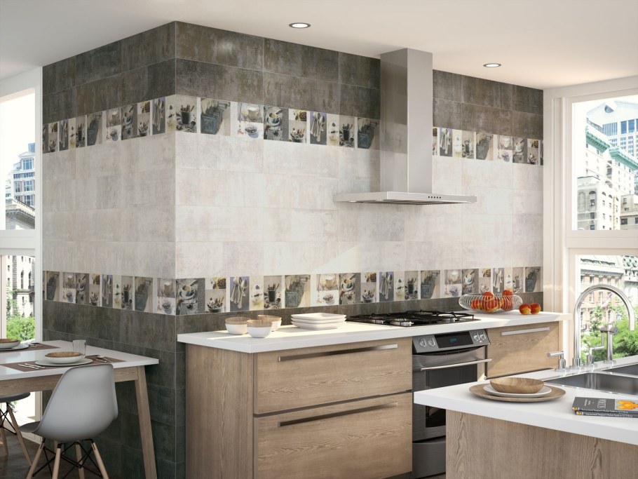 Плитка граффито в интерьере