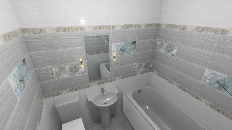 Плитка настенная «Аккорд» 20x45