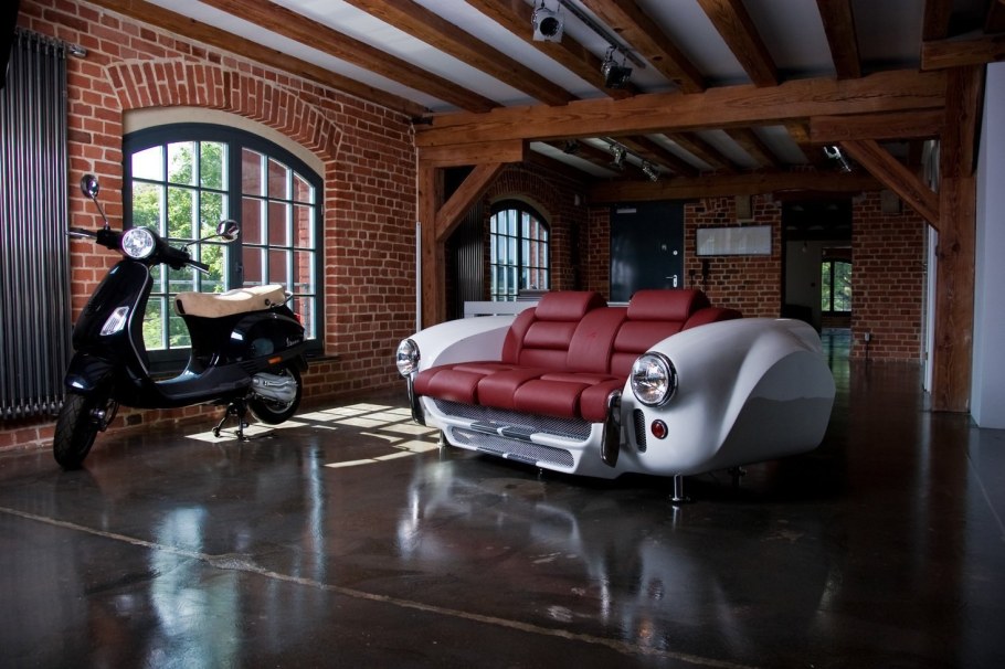 Комната в байкерском стиле