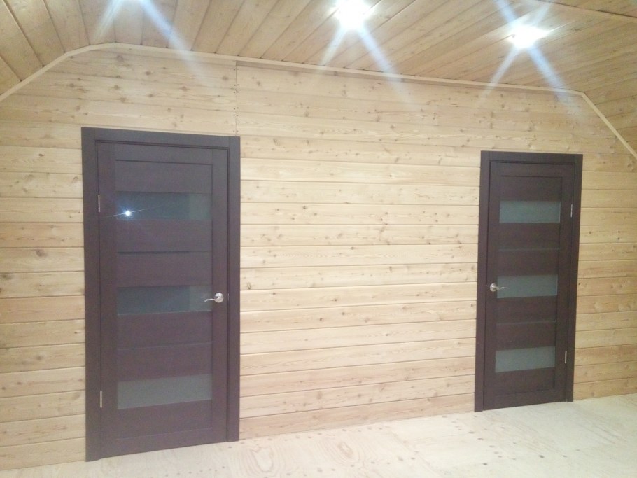 Дом внутри отделка имитация бруса