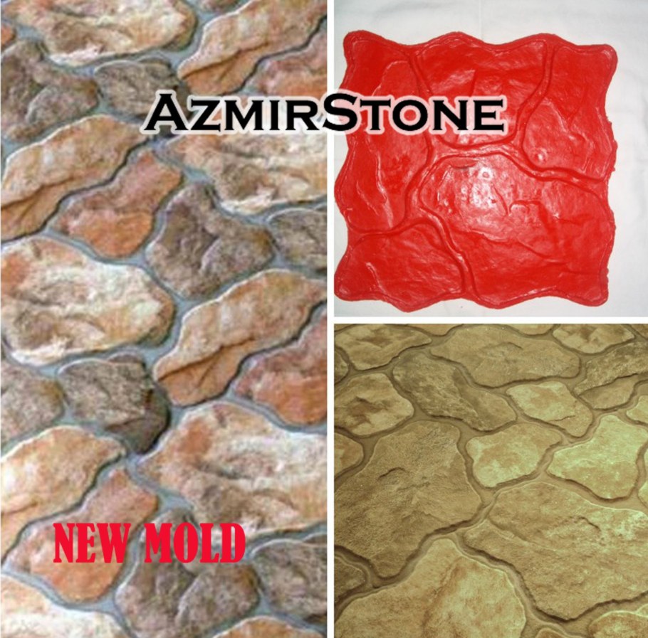 Печатный бетон технология