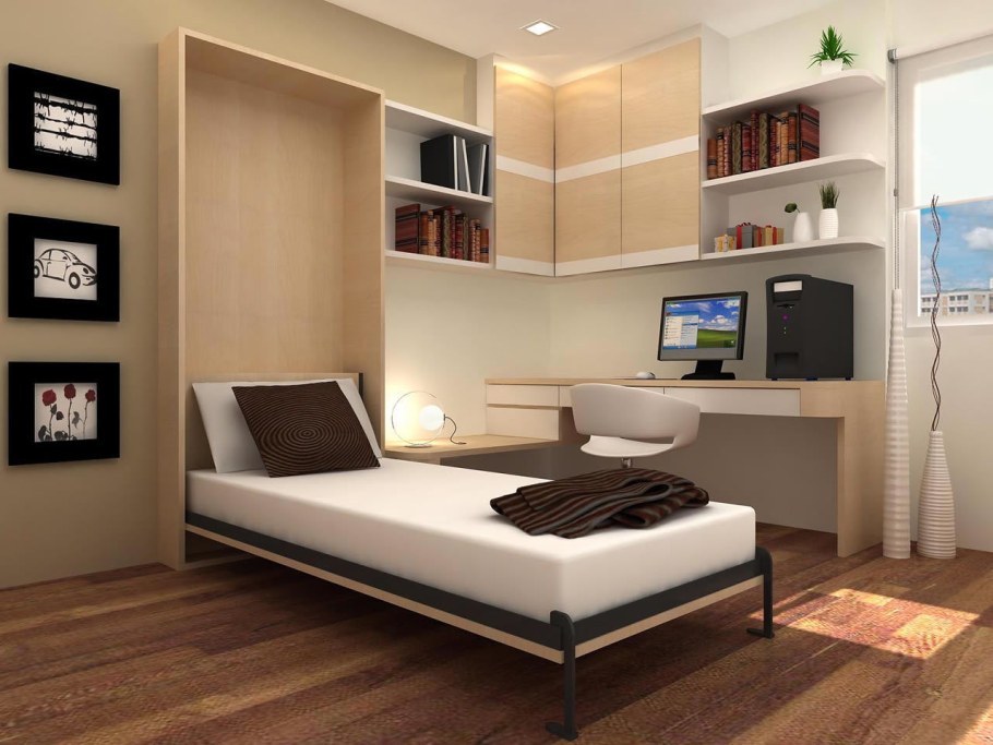 Компьютерный стол со шкафчиками